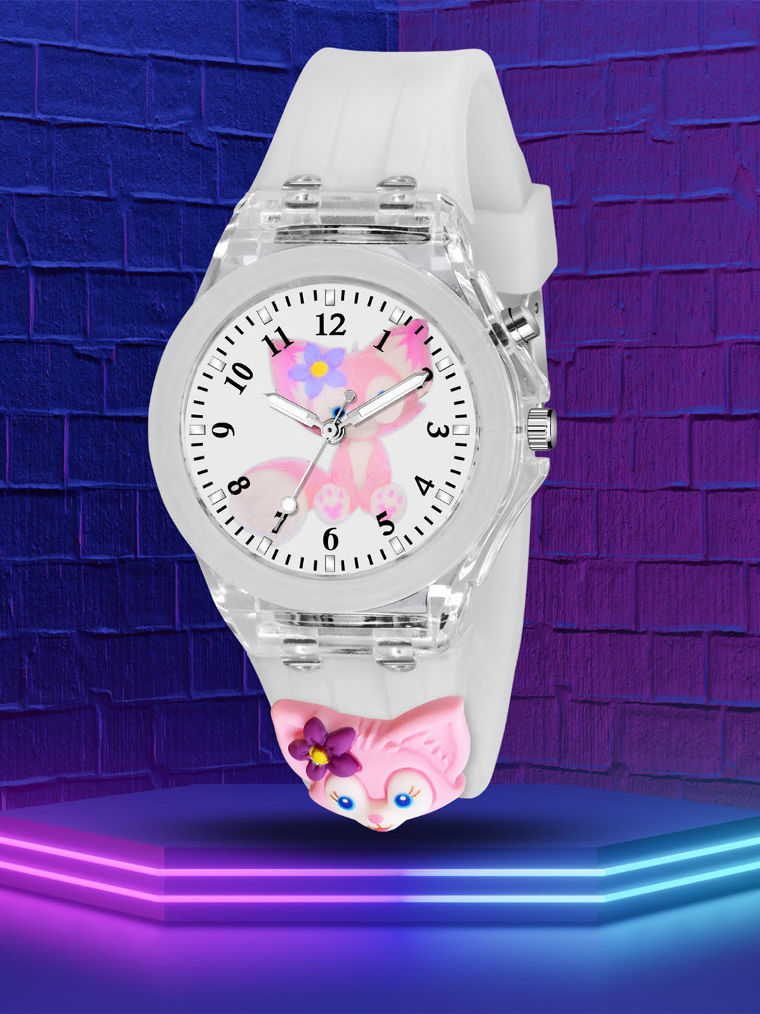 SWADESI STUFF Kids Dial & Bracelet Style Straps Analogue Watch MULTI FOX