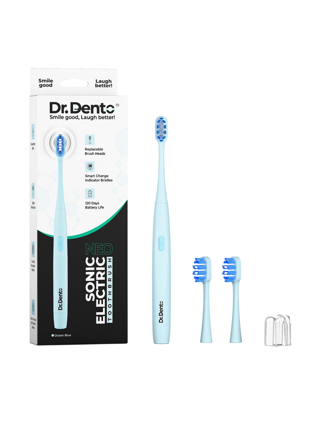 Dr.Dento Neo Sonic Electric Toothbrush - Ocean Blue