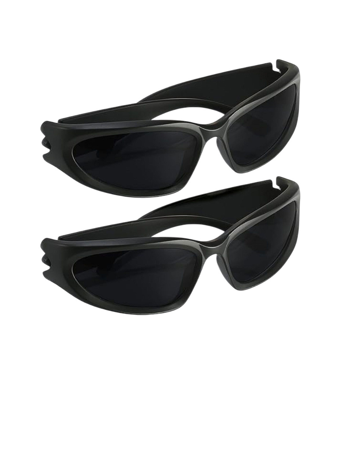 FUNGLASSES Unisex Sunglasses with UV Protected Lens SOLJAR BLACK & BLACK COMBO