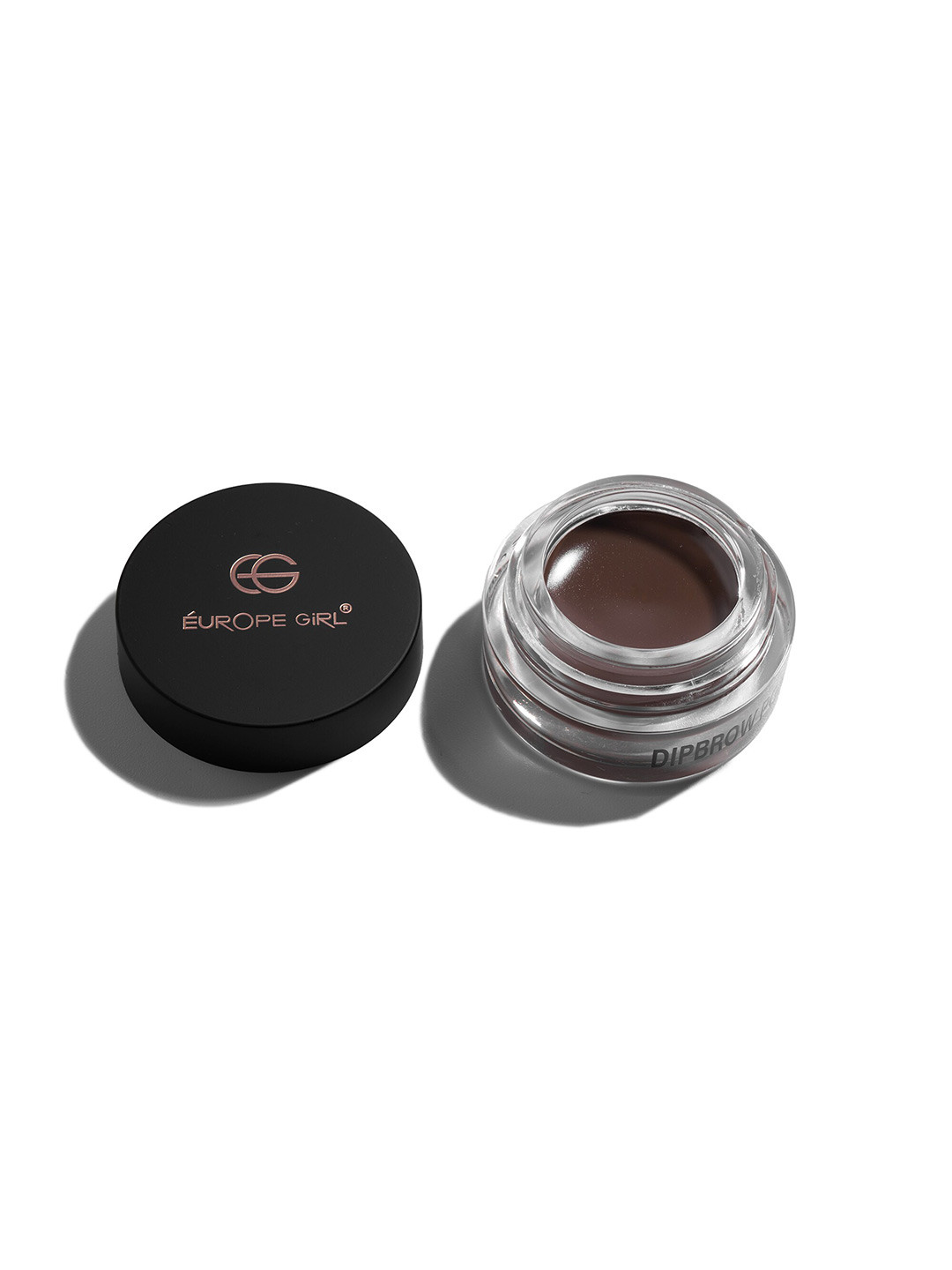 EUROPE GIRL Waterproof Long-Lasting Dense Colour Dipbrow Pomade 5 g - Dark Brown
