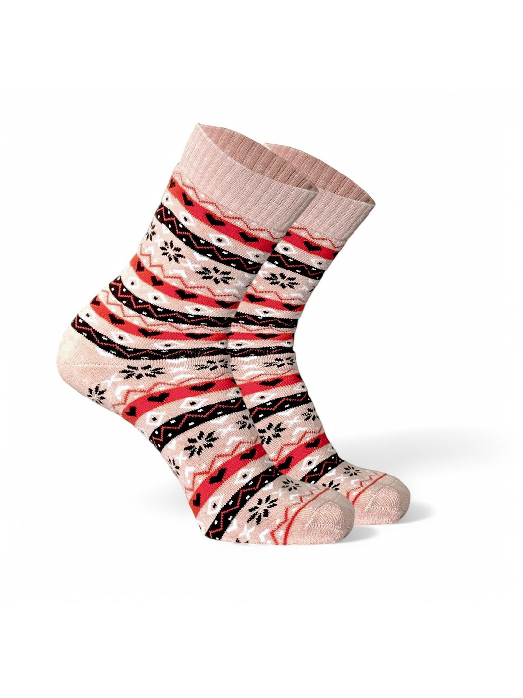 Sockscarving Men Patterned Organic Cotton Calf Length Socks