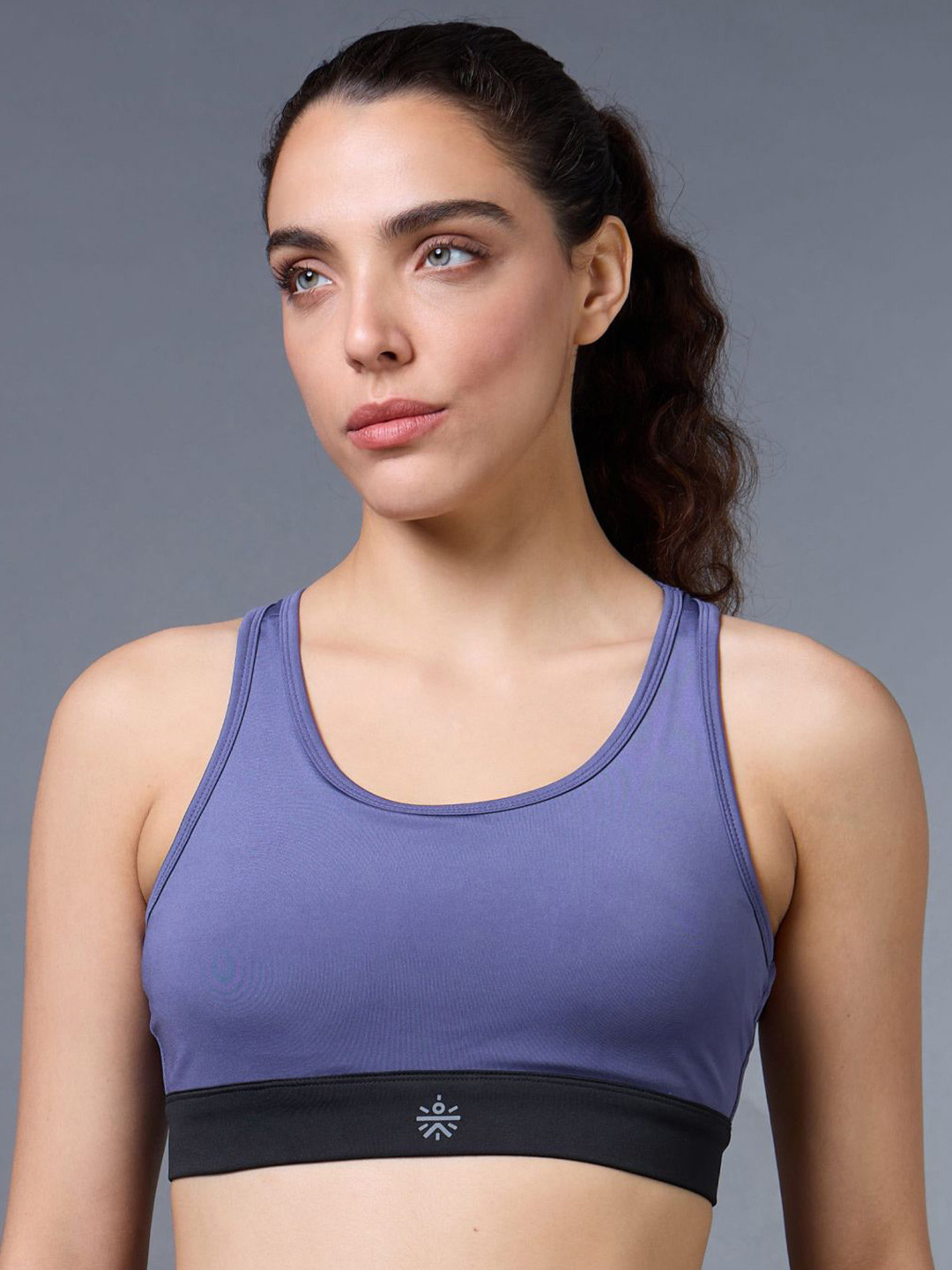 CULT Women Purple Run Forward High Support Bra
