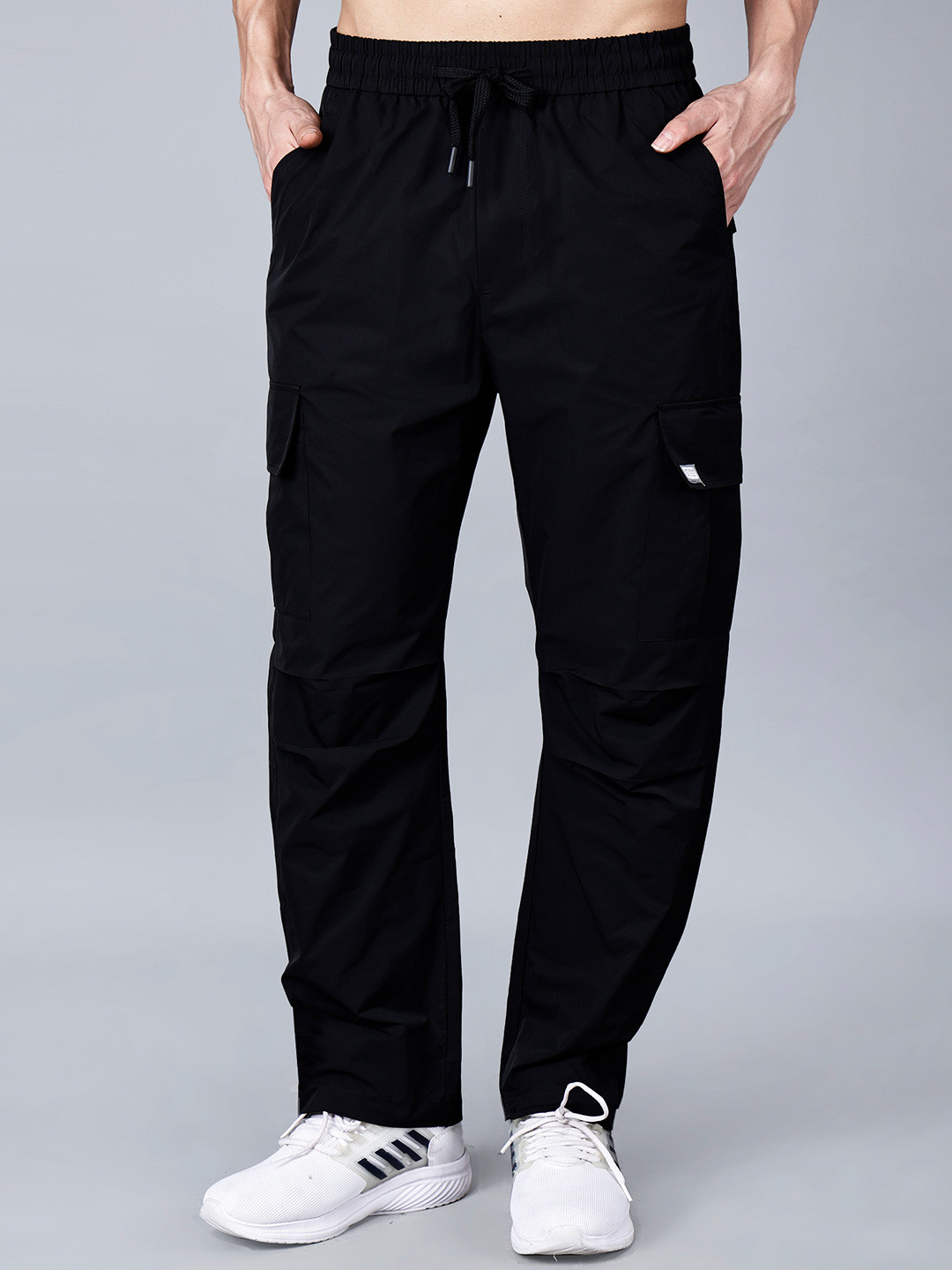 Fort Collins Men Mid-Rise Relaxed-Fit Track Pants