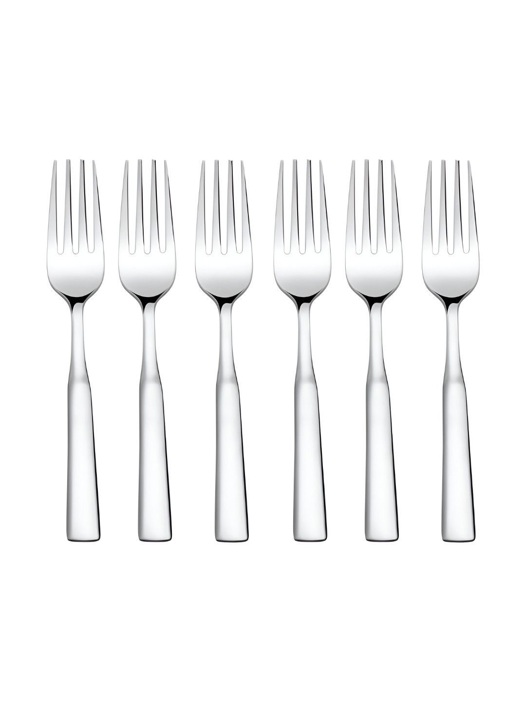 FNS Set Of 6 Stainless Steel Dinner Forks
