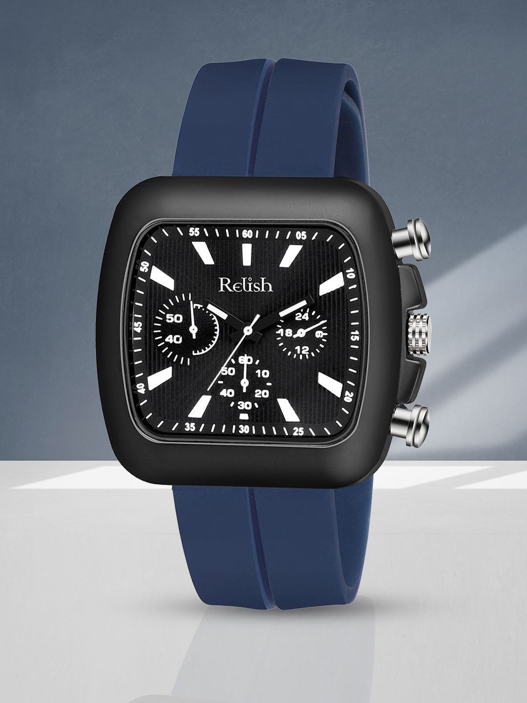Relish Men Dial & Straps Analogue Watch RE-NW2012