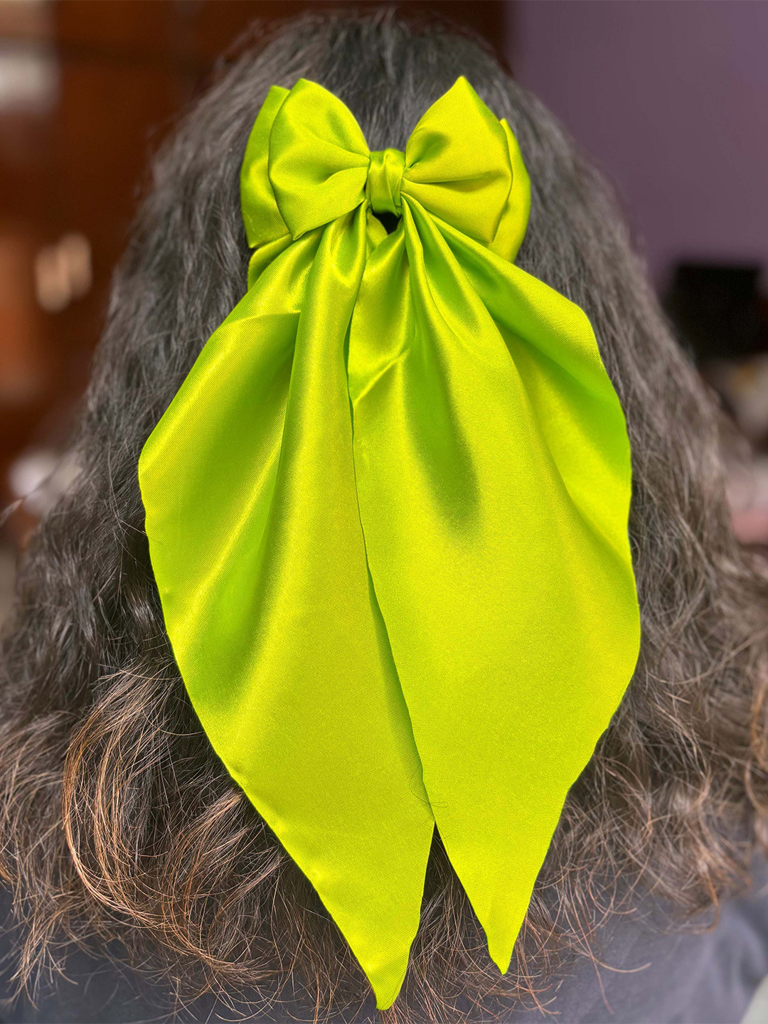 UMAHI Unisex Long Tail Hair Bow Hair Accessory Set