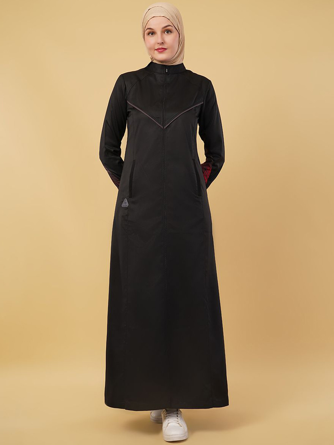 IDH London Printed Jilbab With Scarf