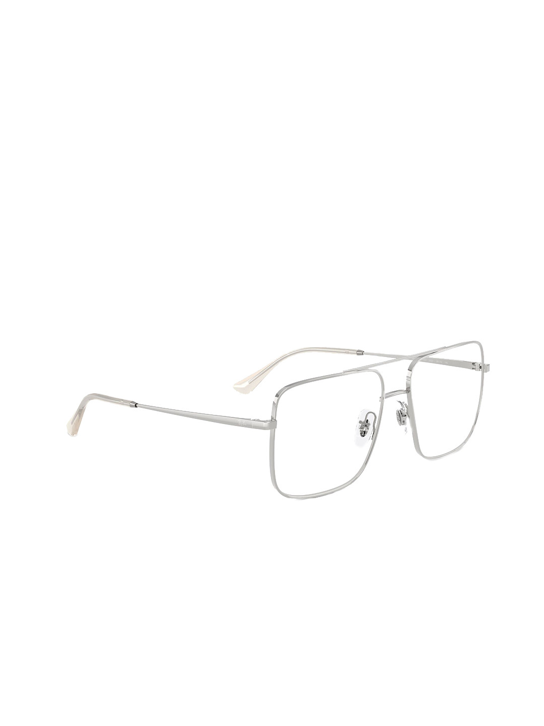 Ray-Ban Pulse Unisex Square Silver colour Frames - 0RX3758V250154