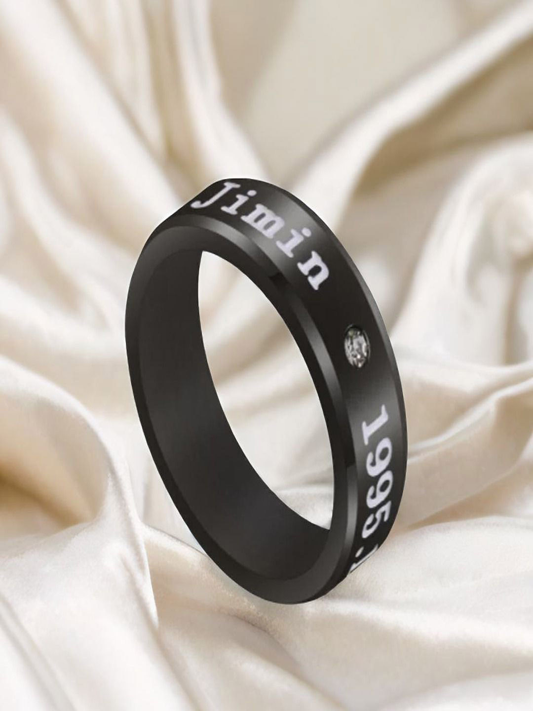 DIVASTRI Rhodium-Plated K-Pop Jin-Star Finger Ring