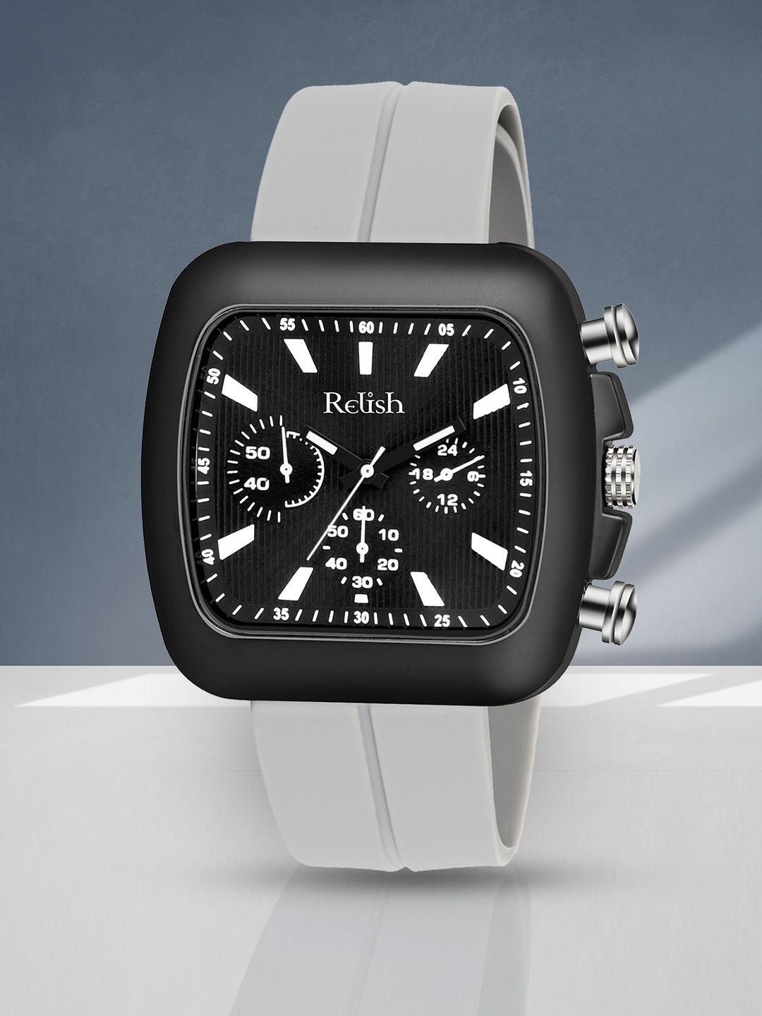 Relish Men Dial & Straps Analogue Watch RE-NW2015