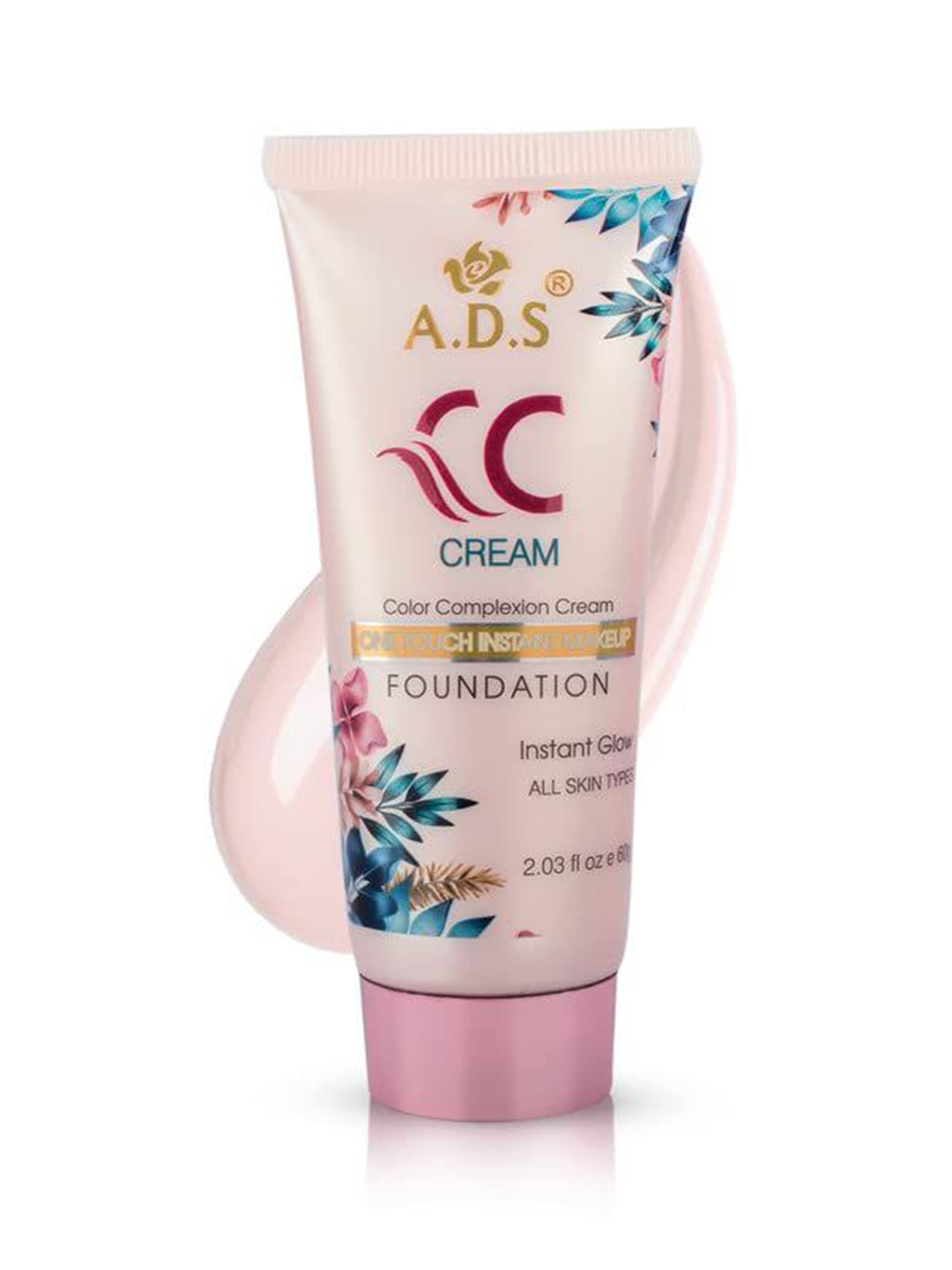 A.D.S Instant Glow-up Matte Finish SPF 20 CC Cream Foundation 60 g - Shade 03