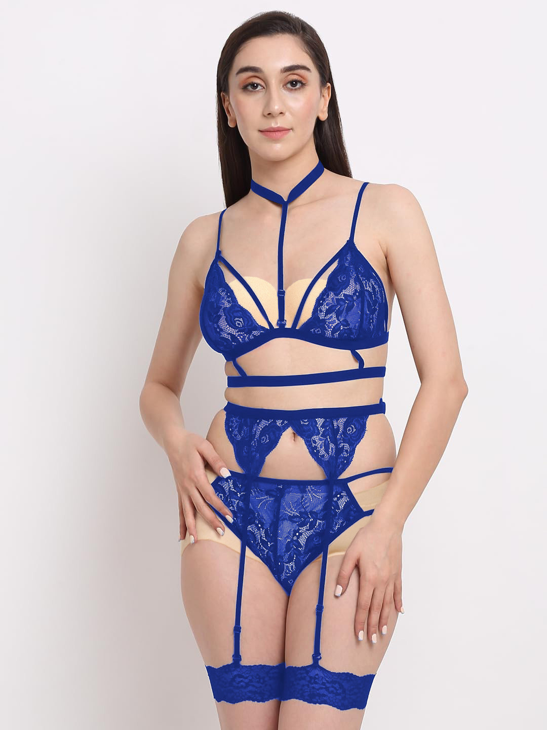 Krelin Women Seamless Net Baby Doll & Panty Set