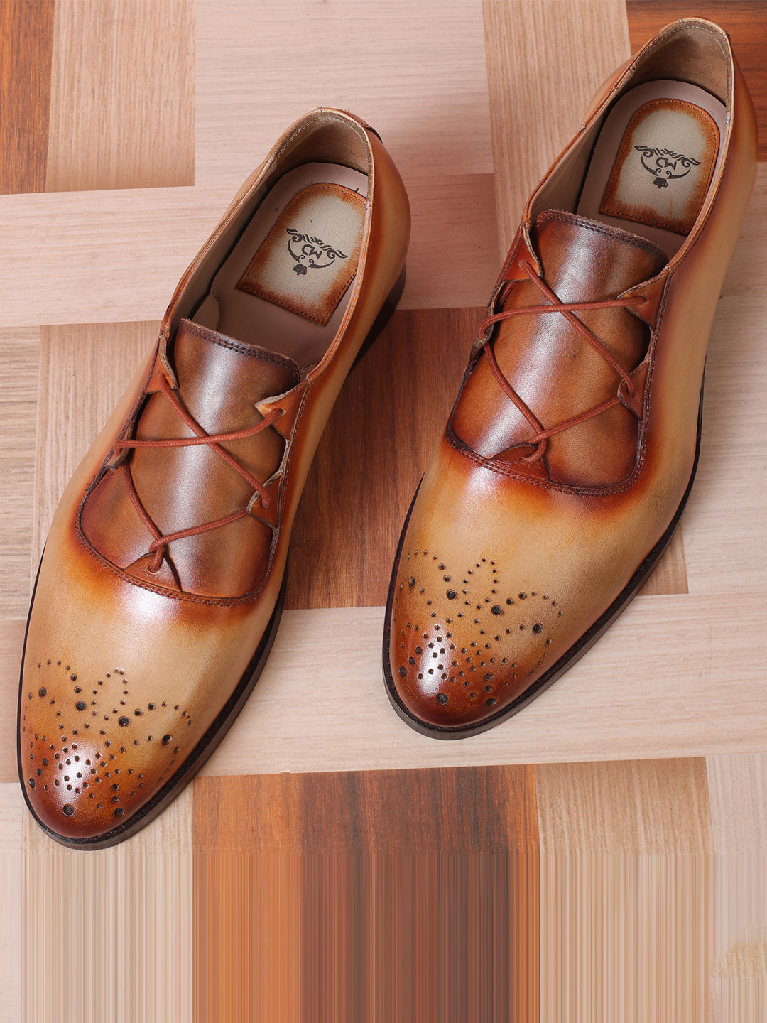 MILLE DOLLARI Men The Hawk Derby Shoes