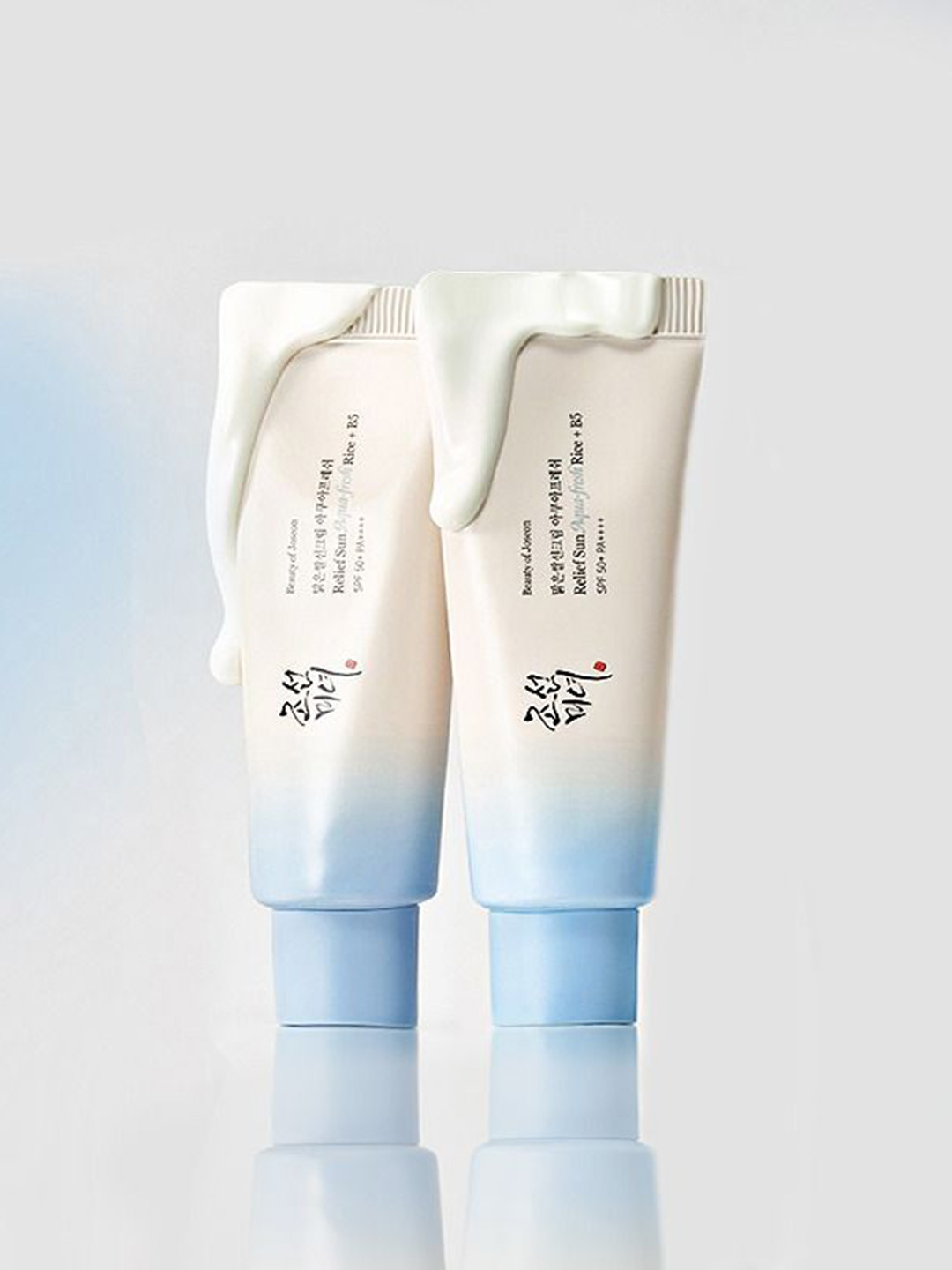Beauty of Joseon Set Of 2 Relief Sun Aqua-Fresh Rice + B5 SPF 50+ PA++++ - 10 ml Each