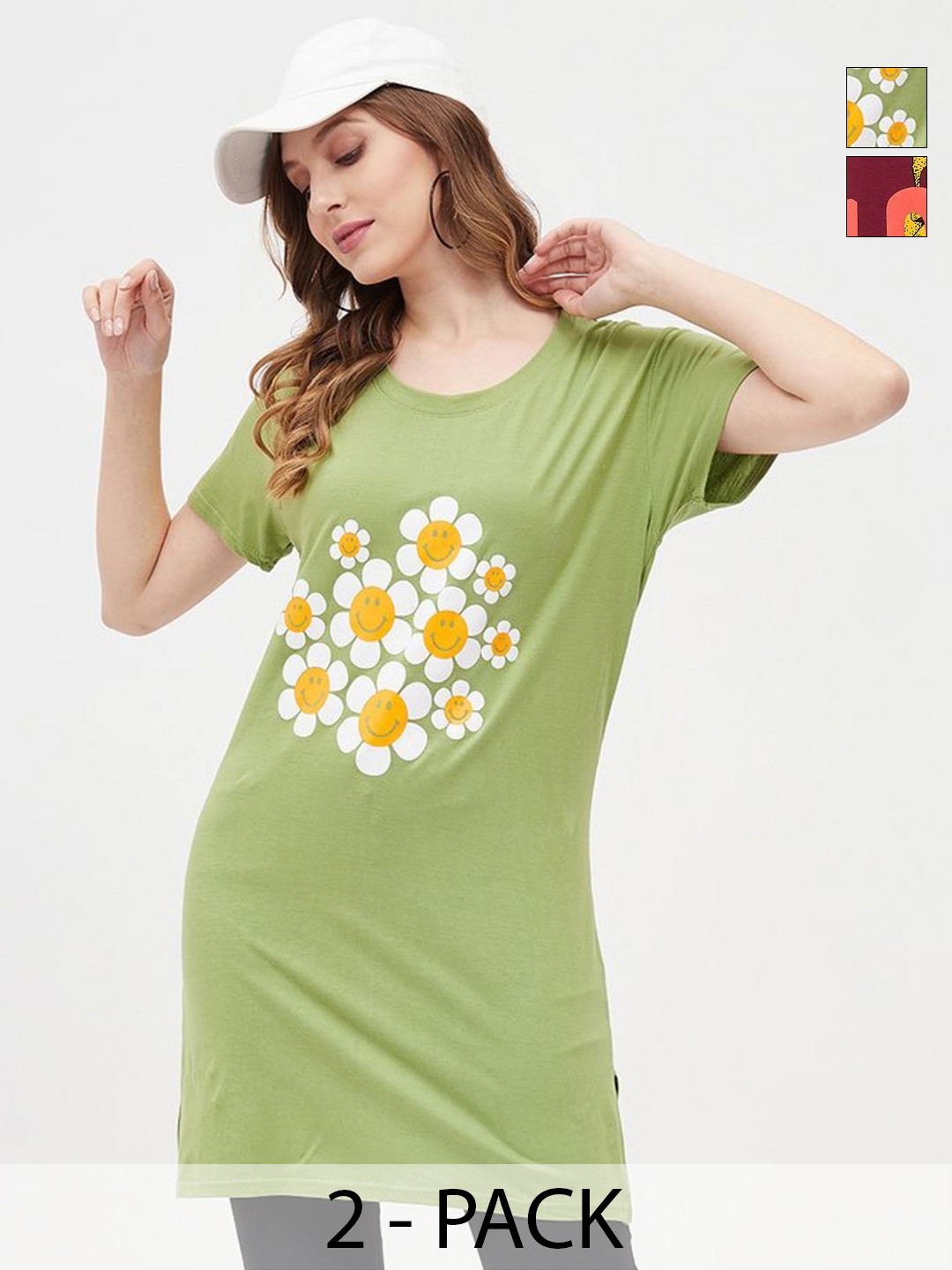 Christy World Women 2 Printed T-shirt