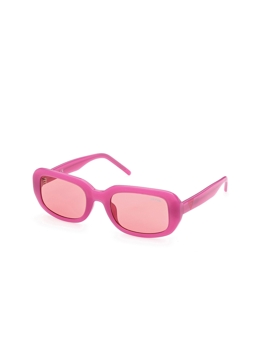 GUESS Women Rectangle Sunglasses with UV Protected Lens GU8250 54 72S