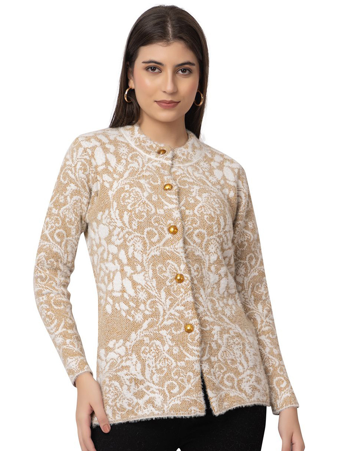 Dadu Dayal Women Woollen Cardigan