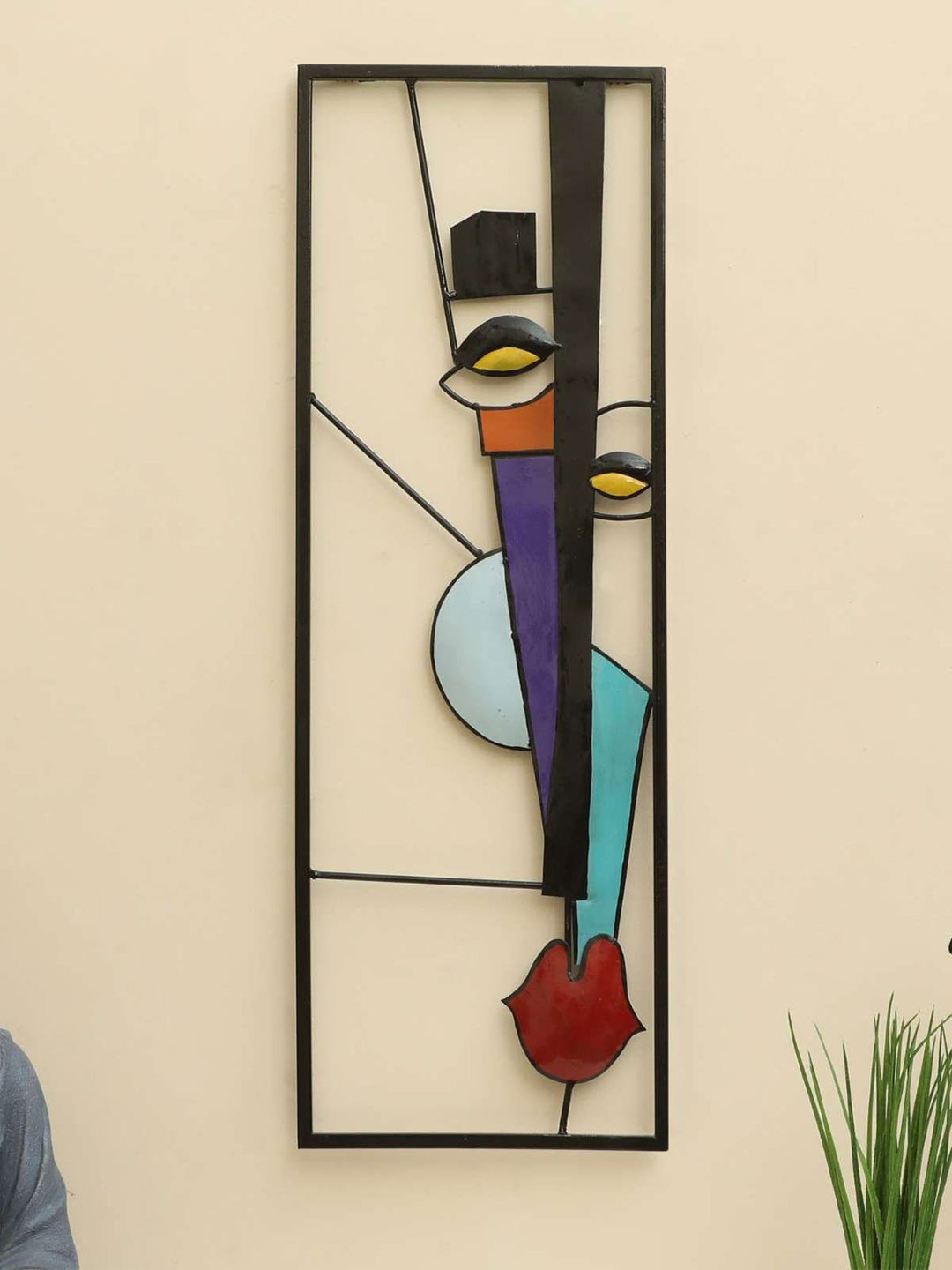 vedas W-Akina Metal Matte Hanging Hall Wall Hangings-29.9In