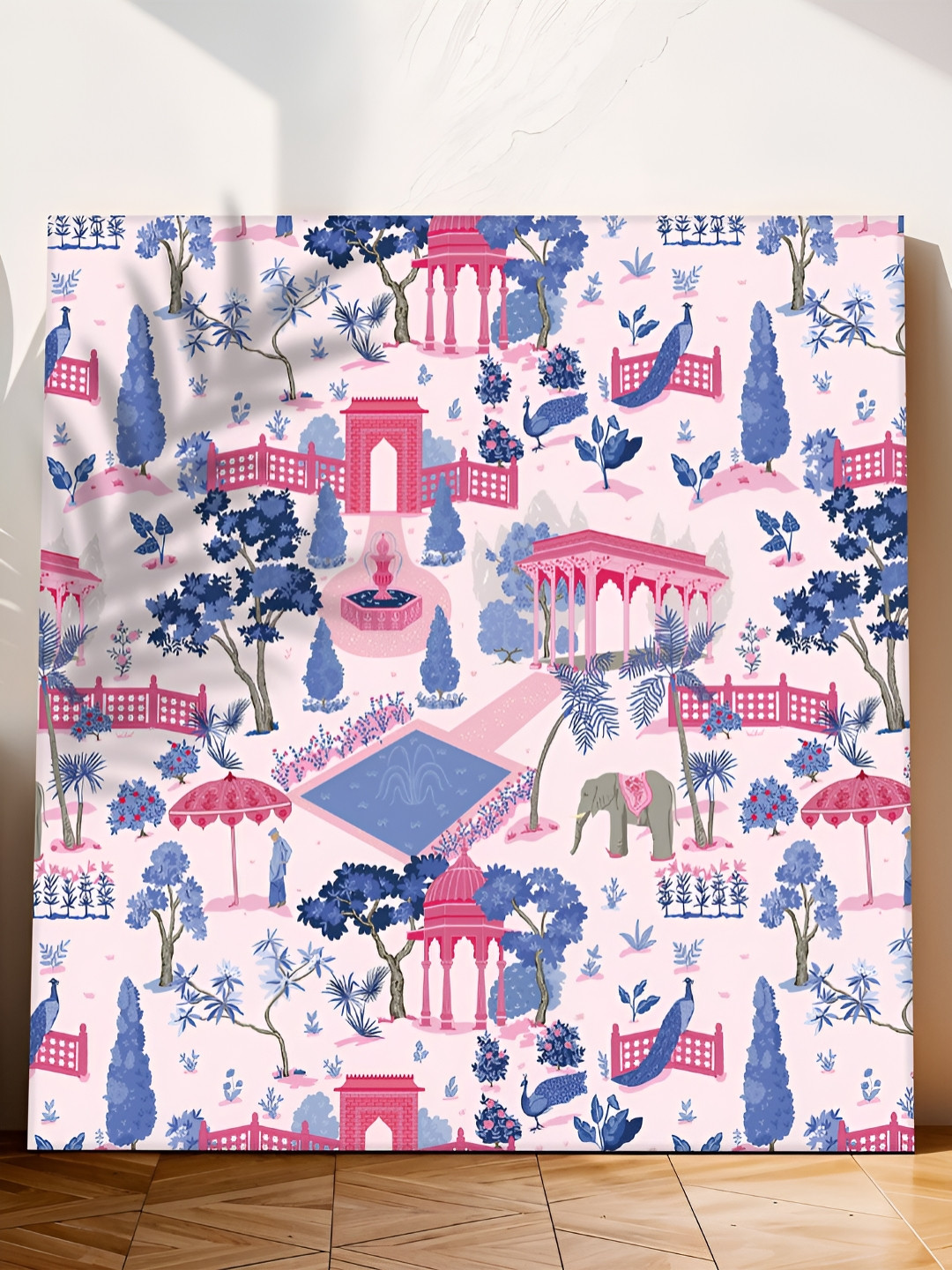 Art Street Canvas Wall Square Paintings Wall Art - 21 96x21.96In