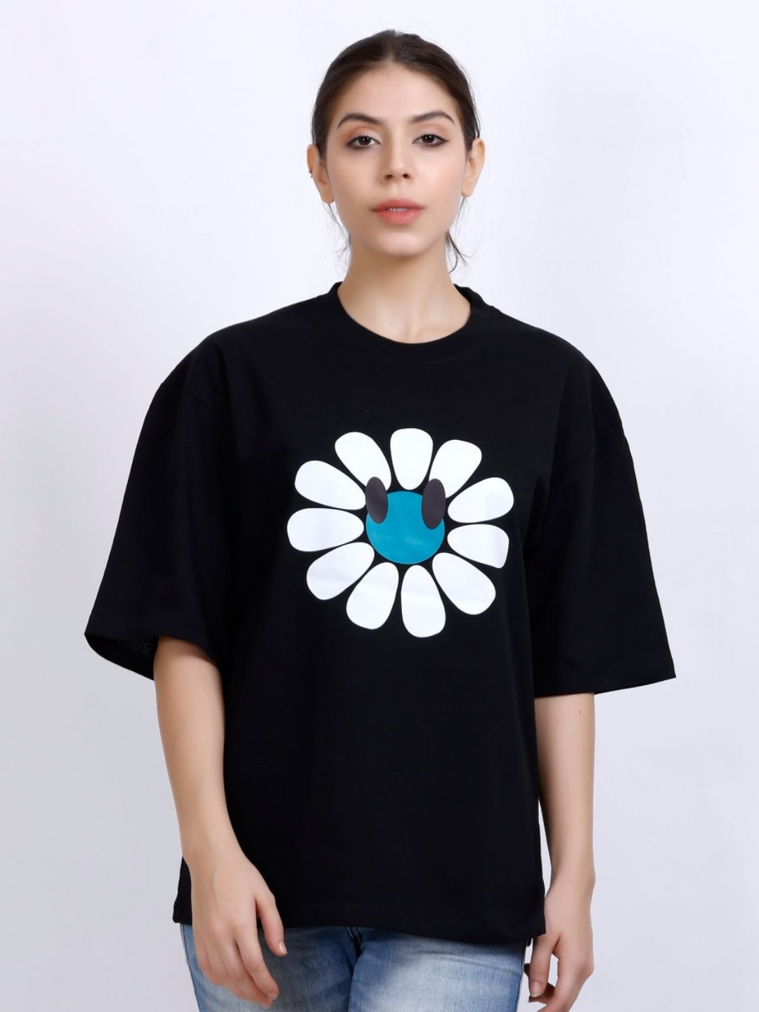 MX Miazi Xchange Women Floral Printed Pockets T-shirt