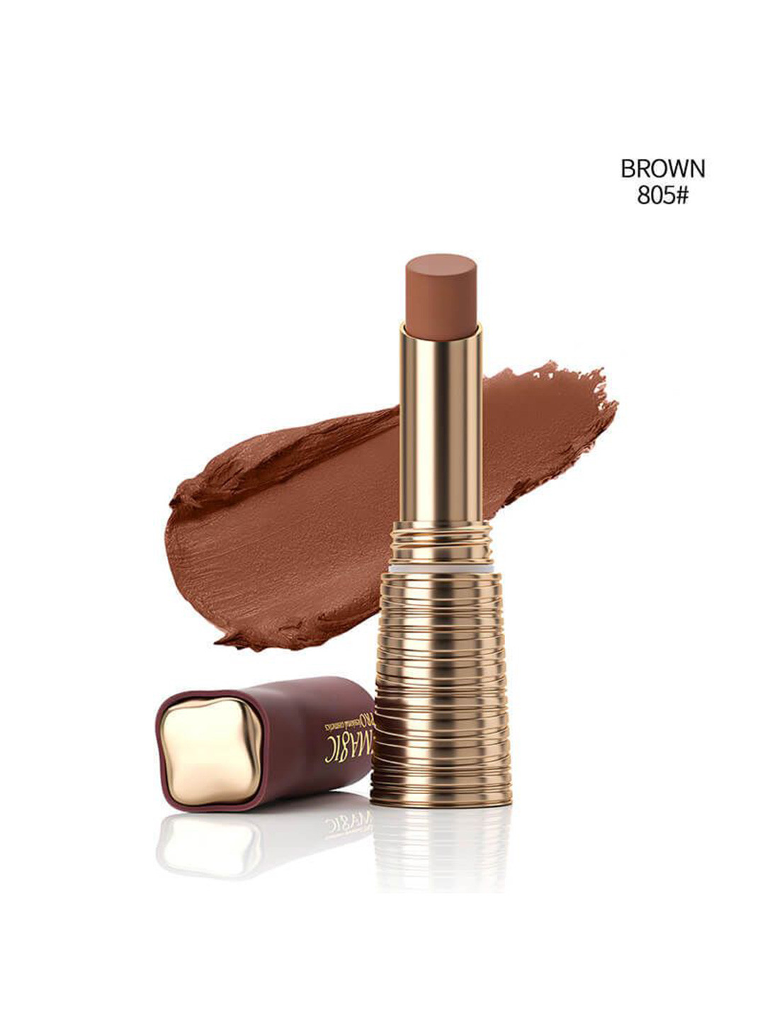 IMAGIC PROfessional Waterproof Long Lasting Matte Bullet Lipstick - Brown - 805#