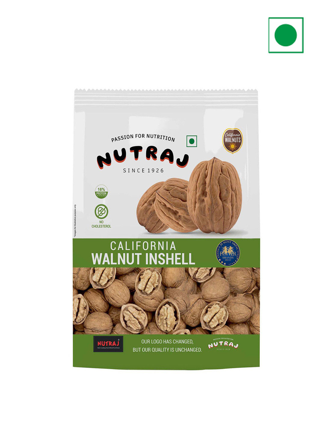 Nutraj California Walnut Inshell - 500g