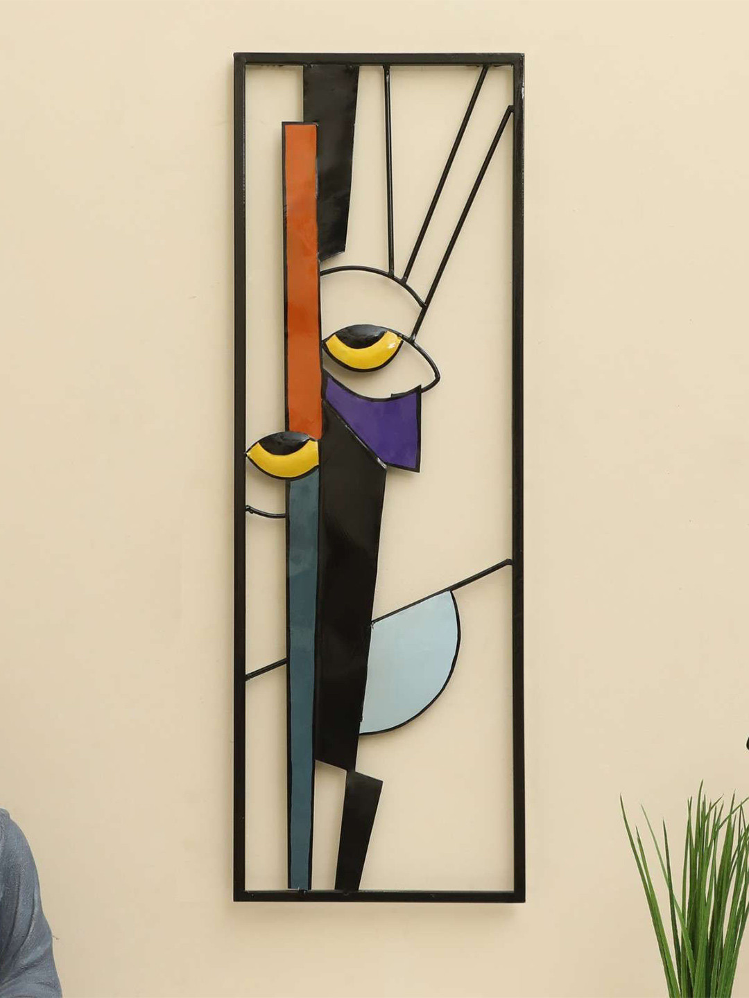 vedas W-Akina Metal Matte Hanging Hall Wall Hangings-29.9In