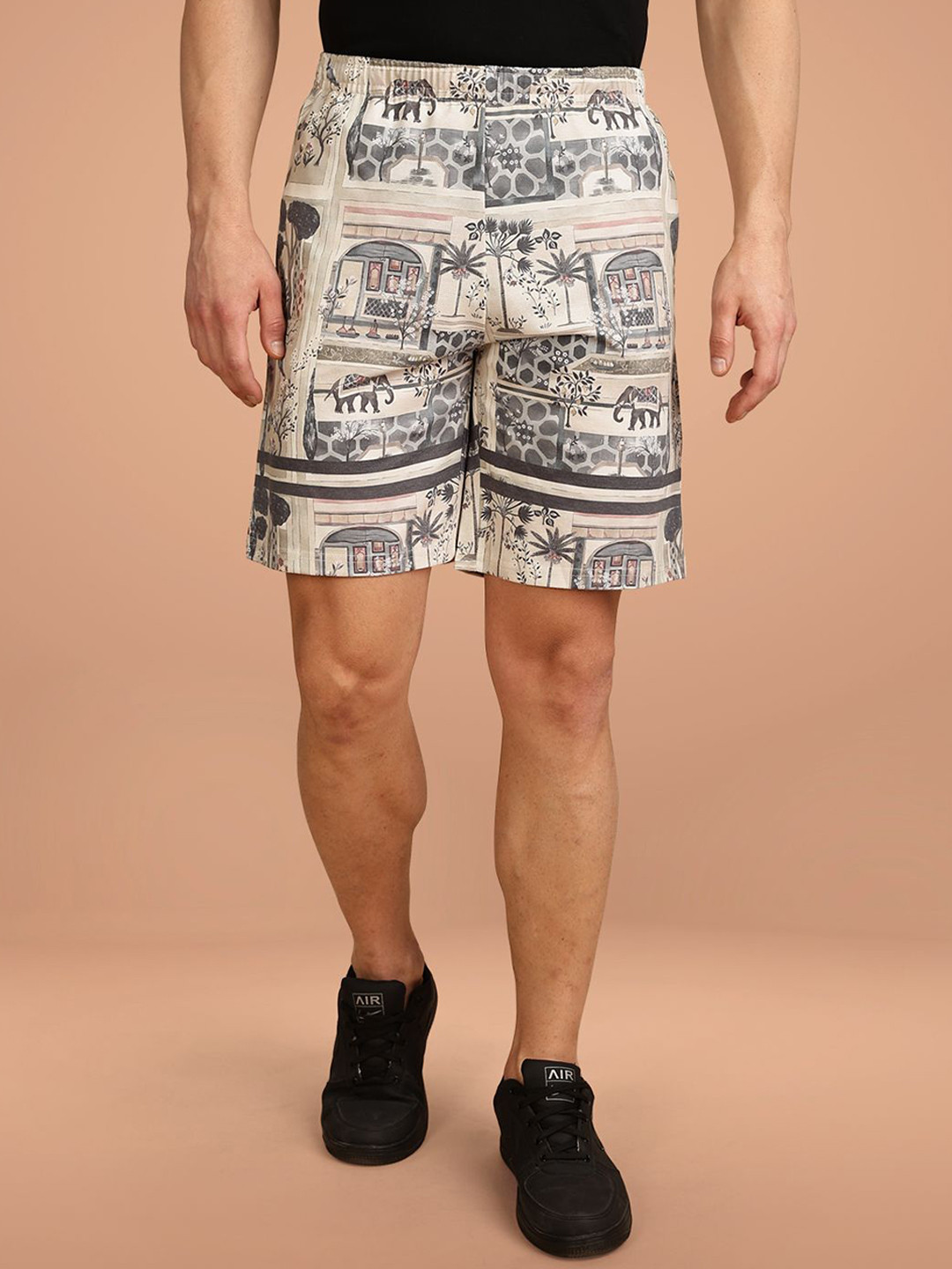 BULLMER Men Regular Fit Printed Shorts