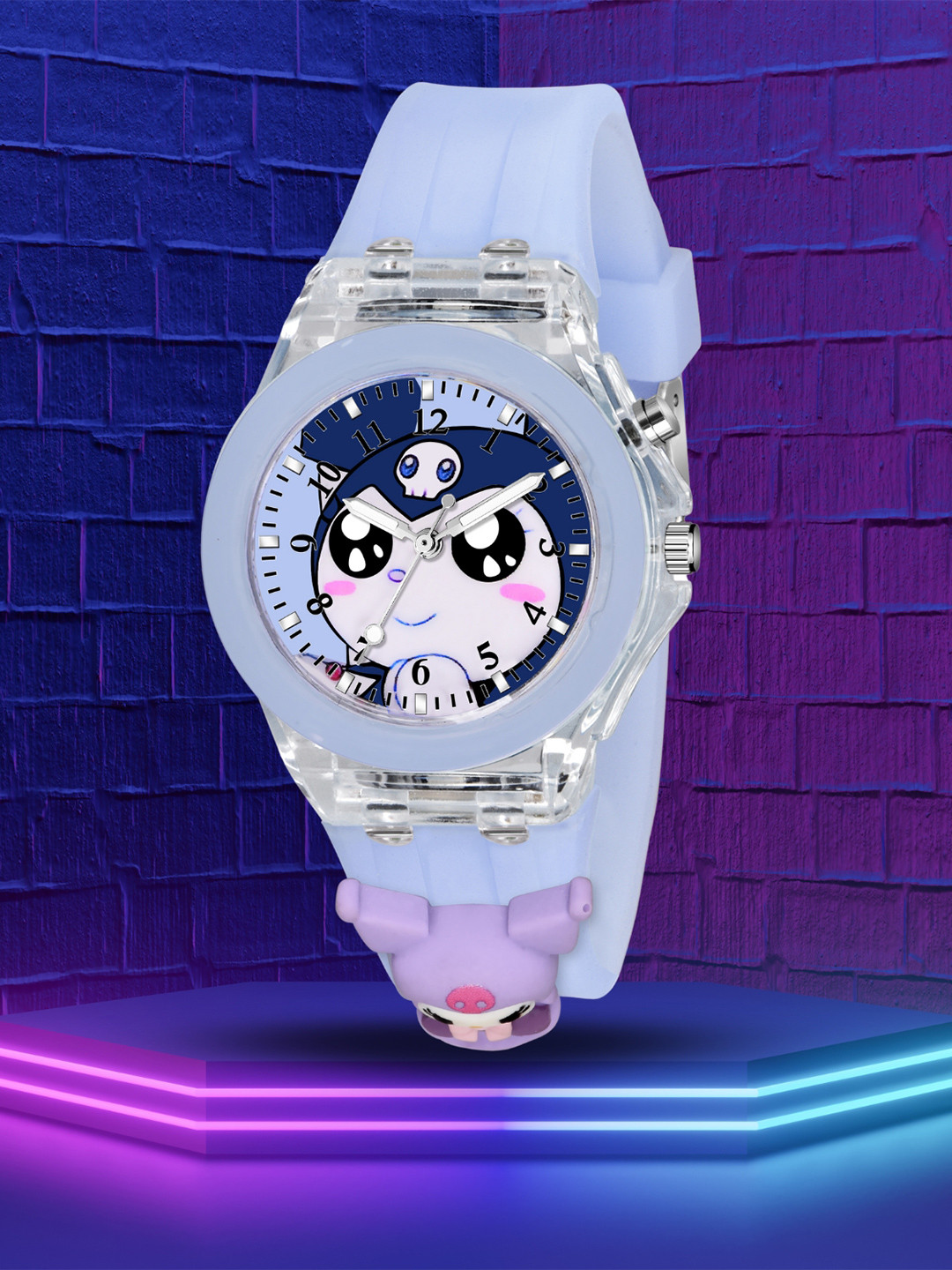 SWADESI STUFF Kids Dial & Regular Style Straps Analogue Watch MULTI ALIEN TEDDY