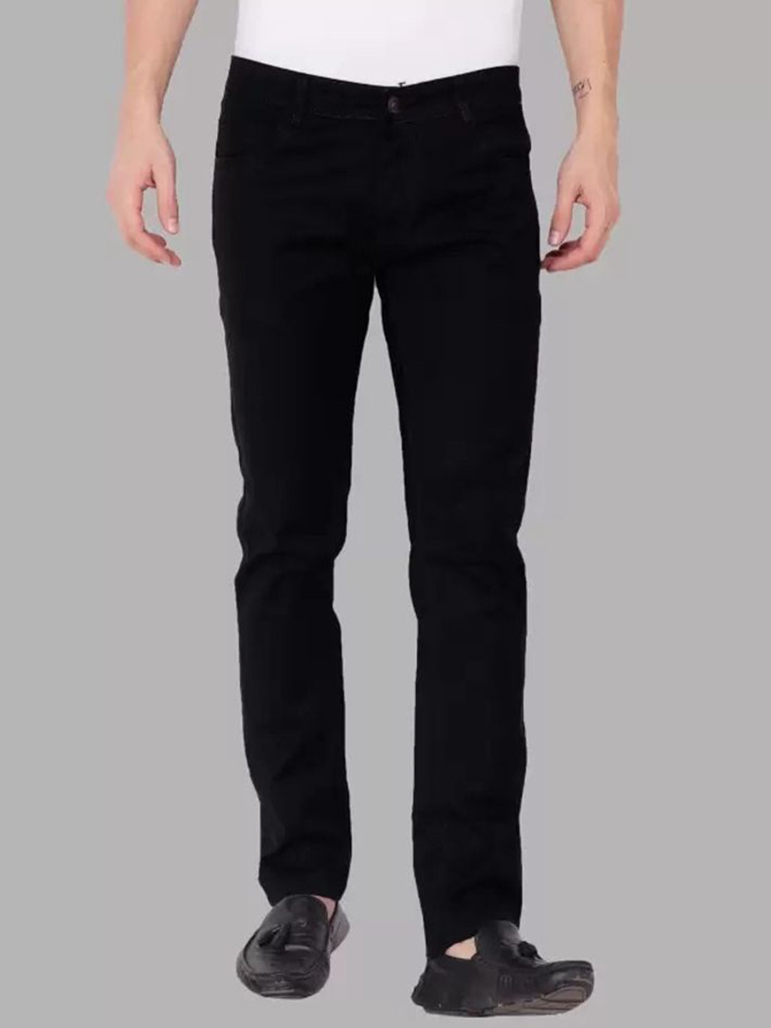 LINARIA Men Classic Mid-Rise Stretchable Jeans