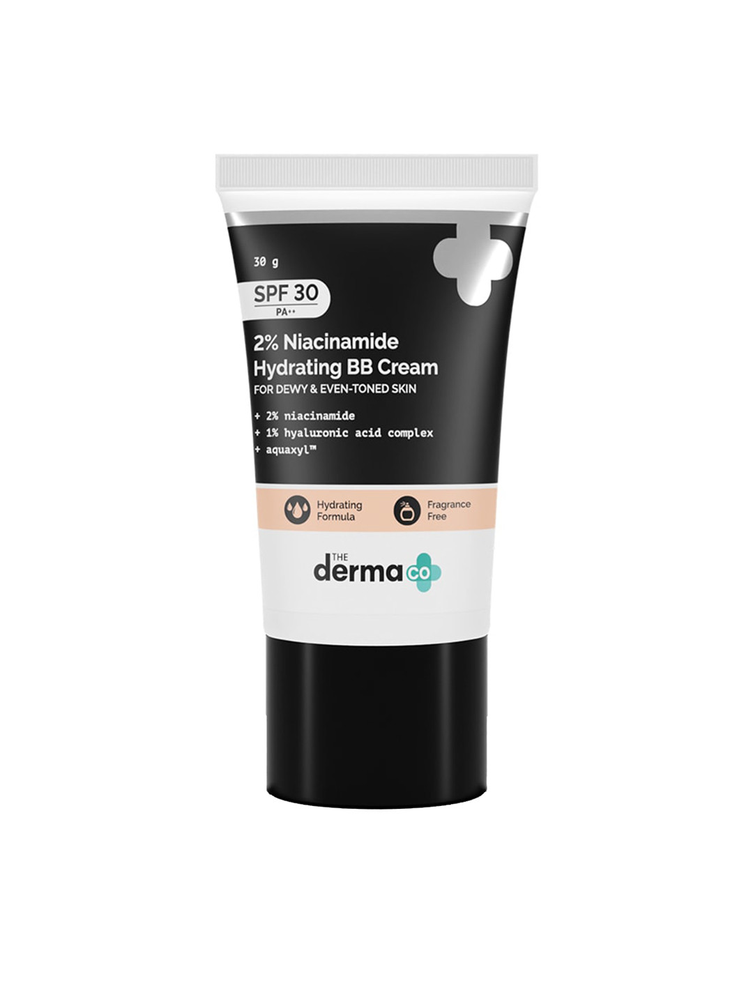 The Derma co. 2% Niacinamide Hydrating SPF30 BB Cream with Hyaluronic Acid 30g - Ivory 01