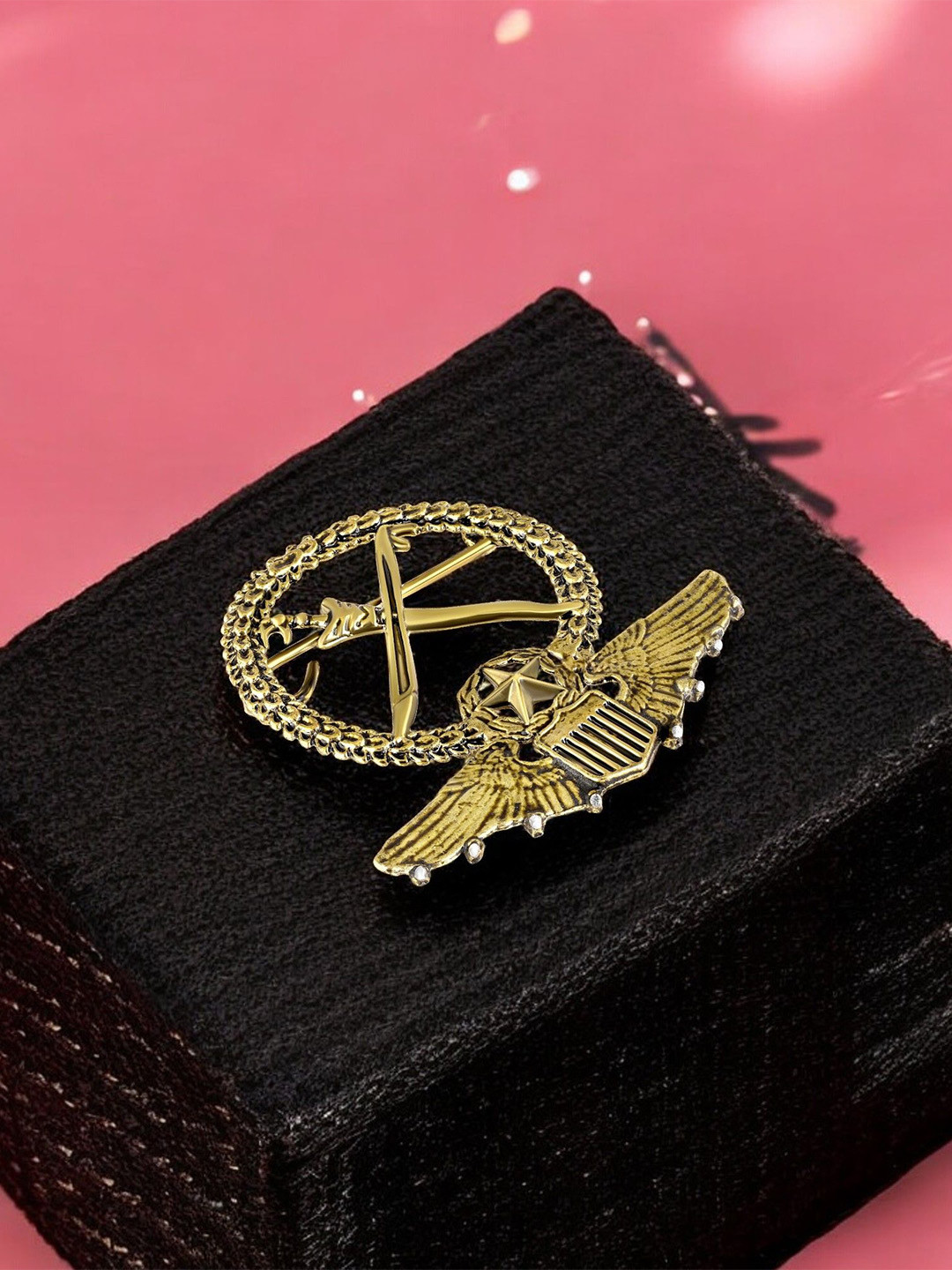 Mahi The Royal Army Brooch