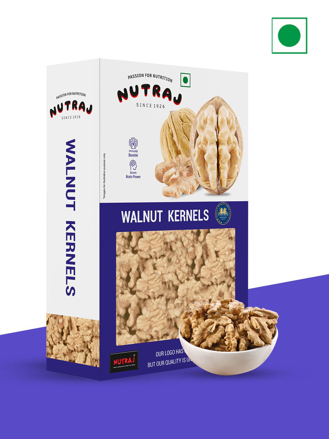 Nutraj Classic Walnut Kernel - 500g