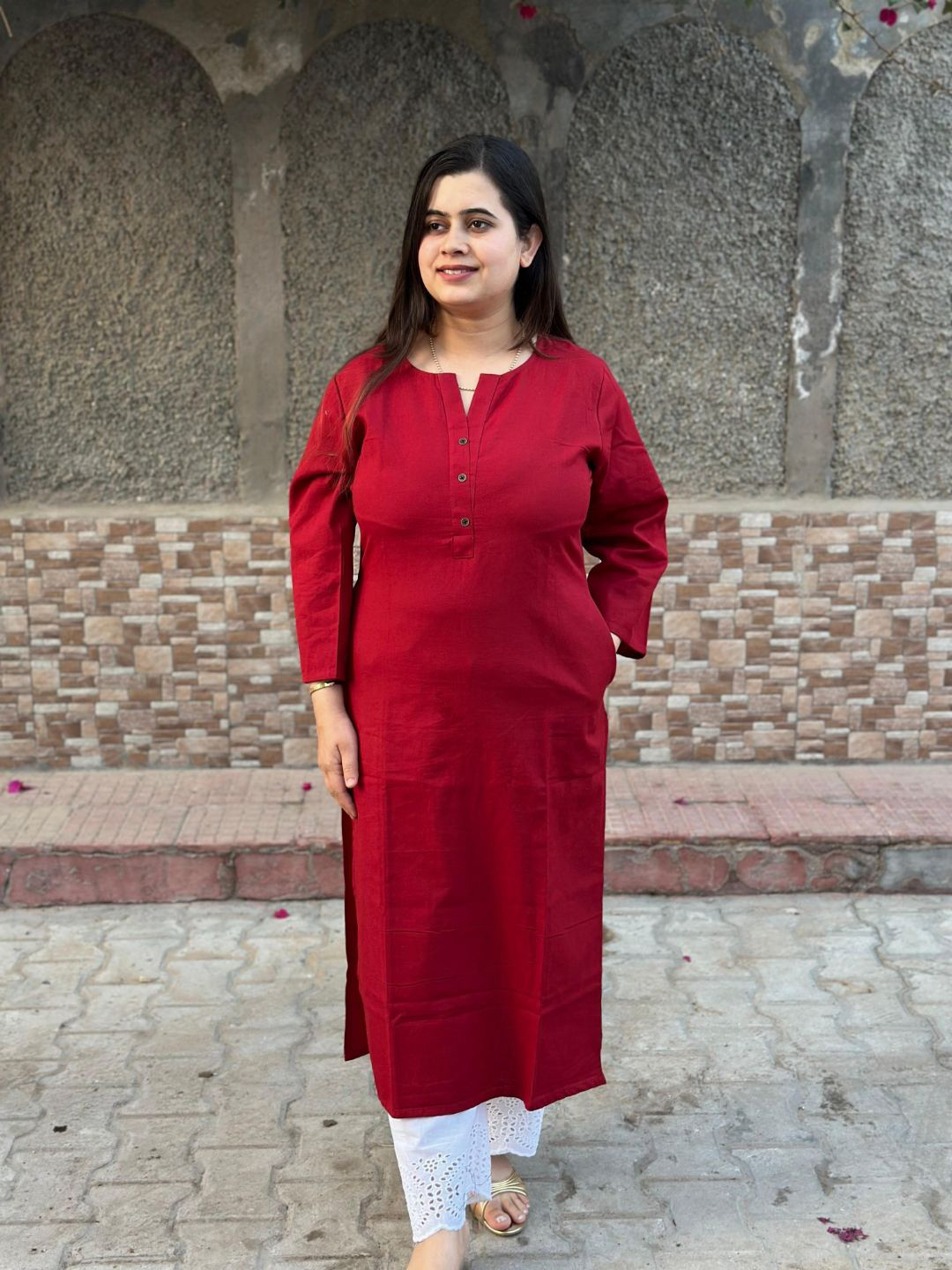 Vijaylaxmi Women Ethnic for Everyday Pure Cotton Kurti
