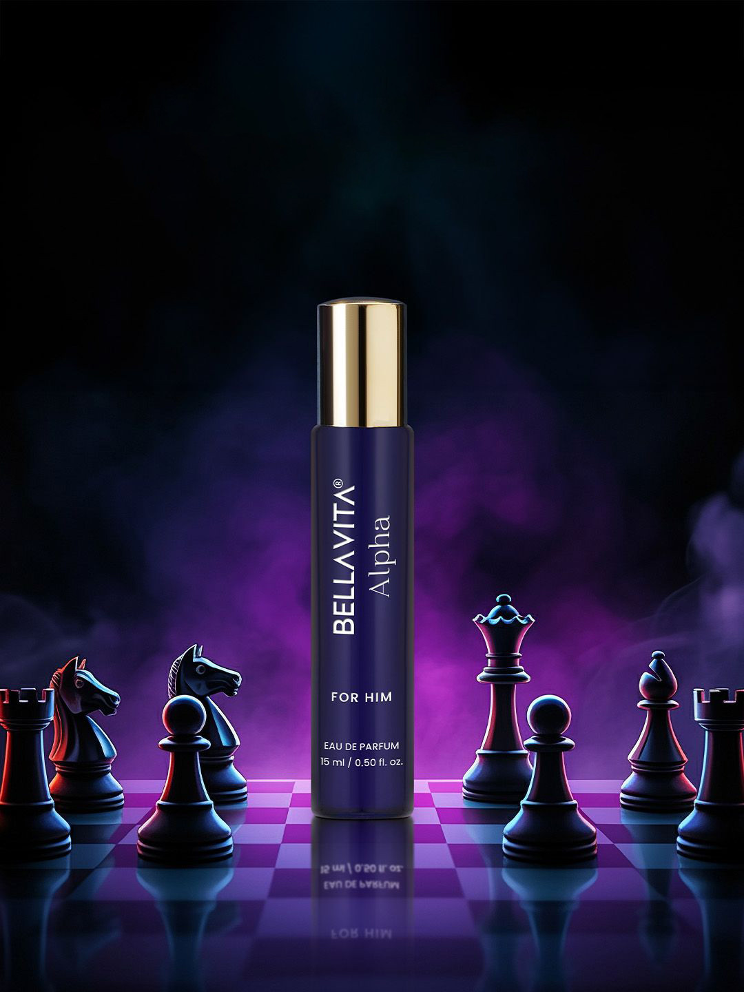 Bella Vita Organic Men Mood Collection Alpha Long Lasting Eau De Parfum - 15 ml