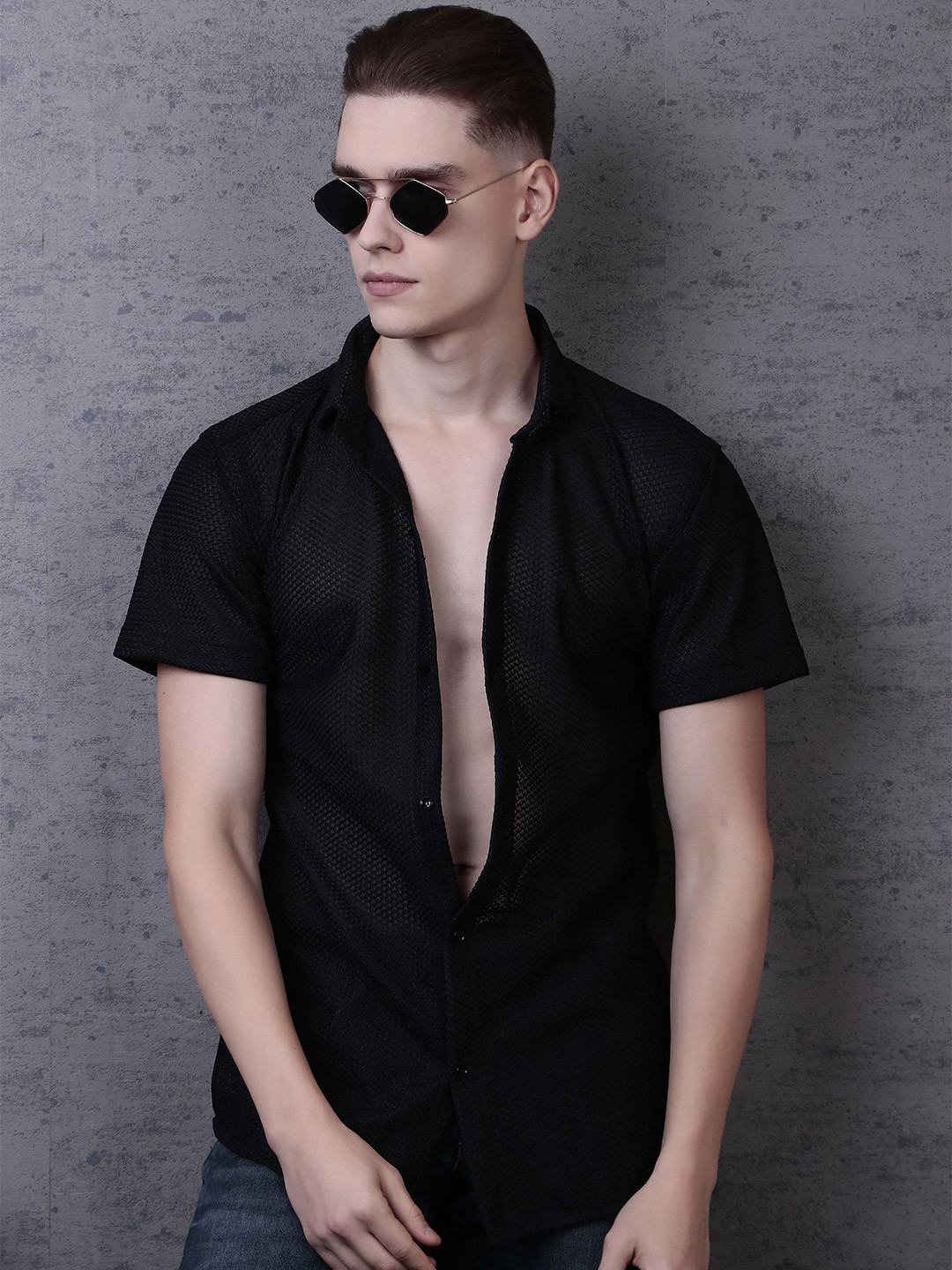 TATER GARMENTS Men Comfort Opaque Printed Party Shirt