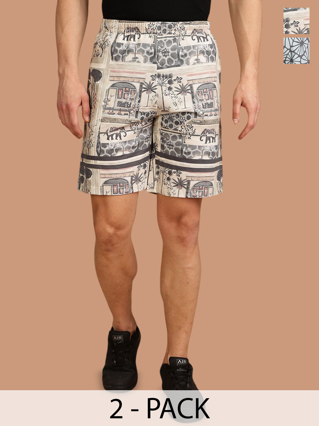 BULLMER Men Printed Shorts