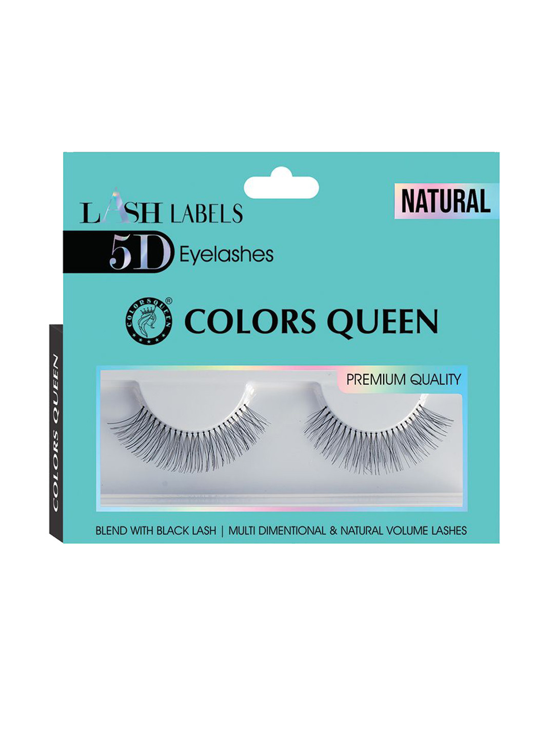 Colors Queen Lash Labels 5D Eyelashes - Natural