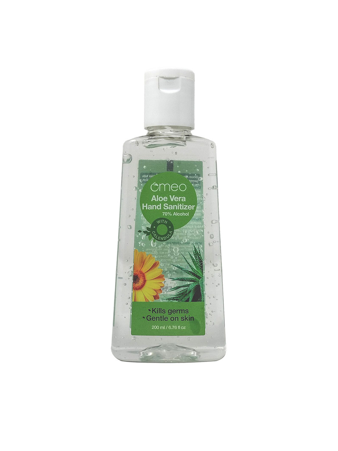 Omeo Aloe Vera Hand Sanitizer Gel With Calendula- 200 ml