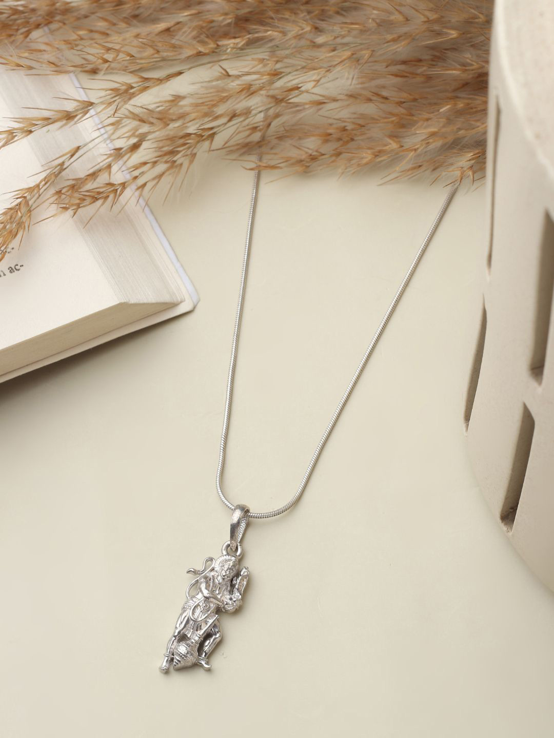 Metronaut 925 Sterling Silver Hanuman Ji Pendant
