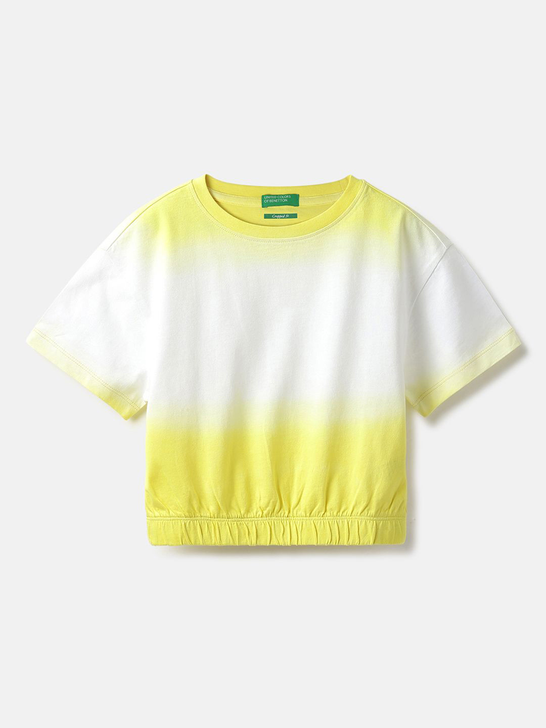 United Colors of Benetton Girls Ombre Pure Cotton Top