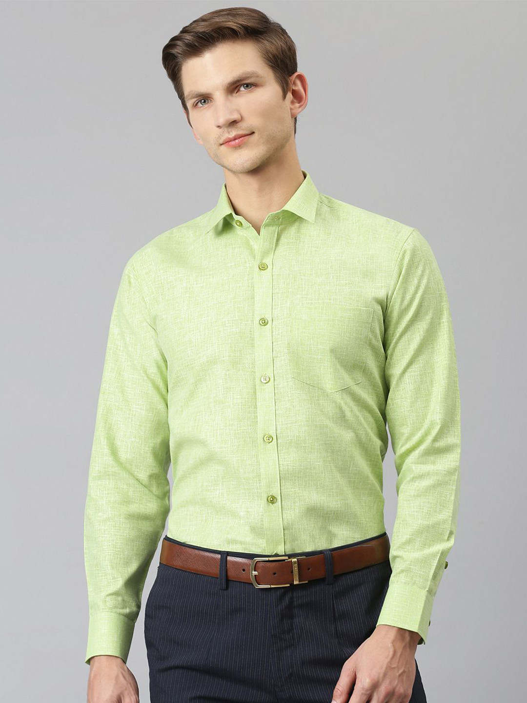 ACCOX Men Comfort Opaque Formal Shirt