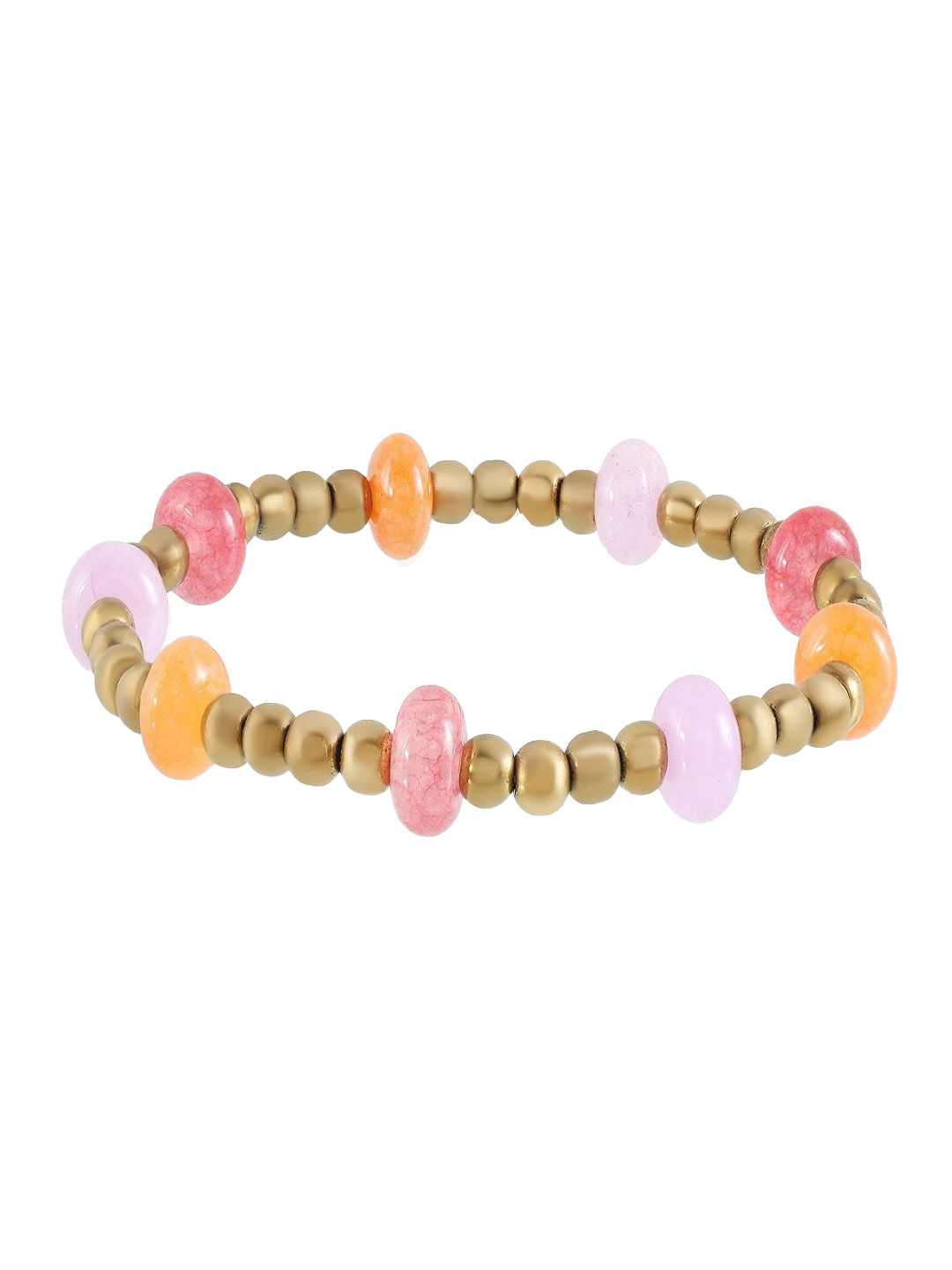 Nirvana Unisex Quartz & Hematite Elasticated Bracelet