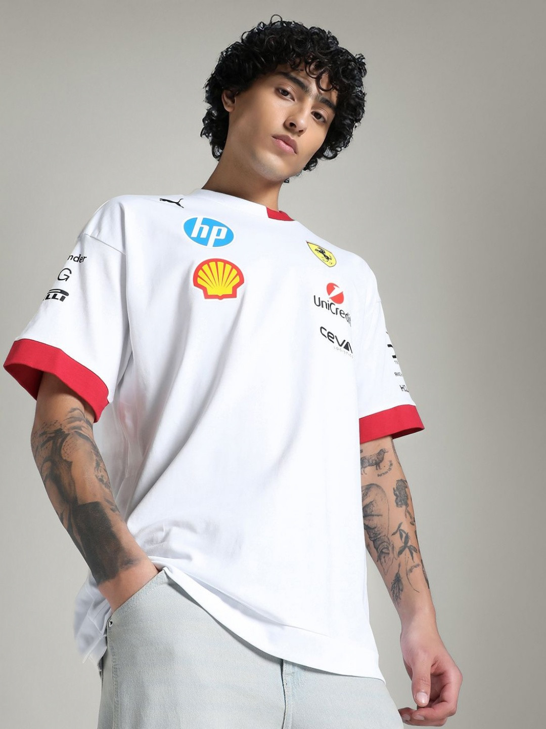 PUMA Motorsport Men Scuderia Ferrari Drivers T-shirt