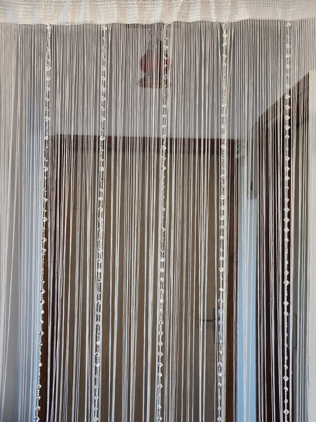 PINDIA White Door Curtain