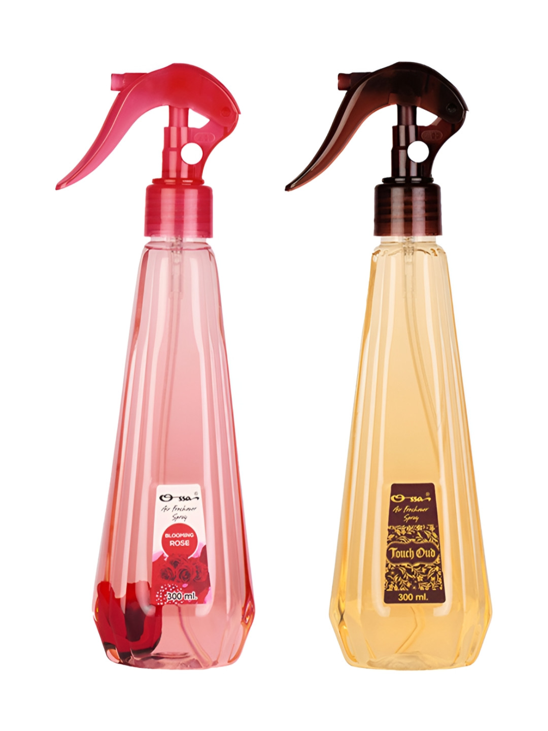 Ossa Set Of 2 Blooming Rose & Touch Oud Air Fresheners