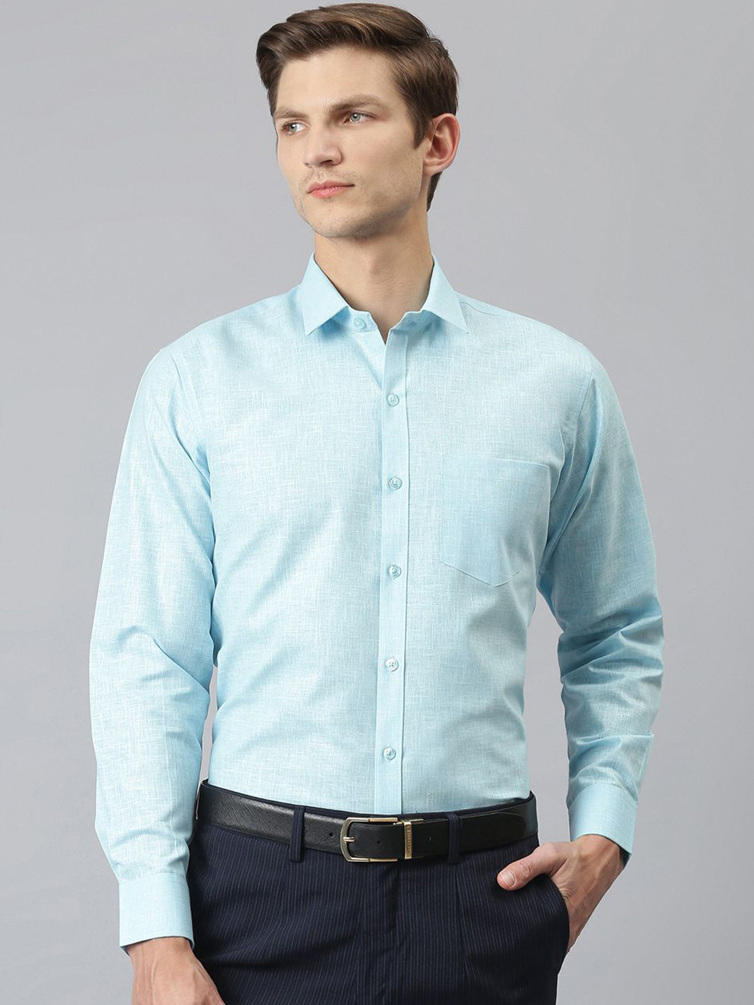 ACCOX Men Comfort Opaque Formal Shirt
