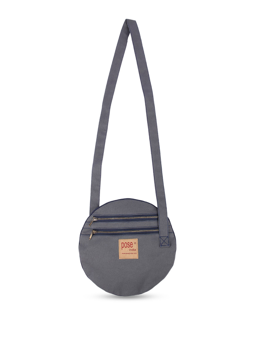 Pose india Unisex Solid Crossbody Cotton Sling Bag
