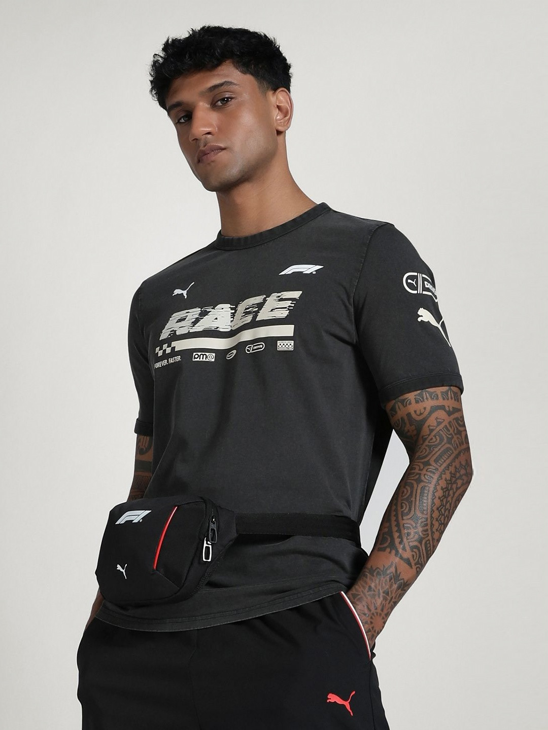 PUMA F1(r) Graphic Men Motorsport Ringer Tee