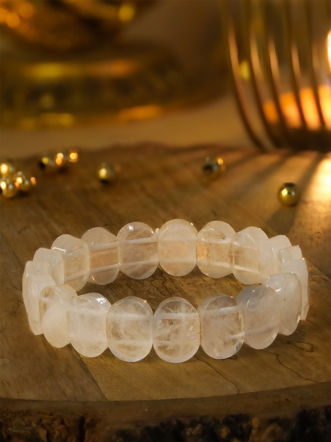 Japam Sphatik Crystal Studded Heritage Bracelet